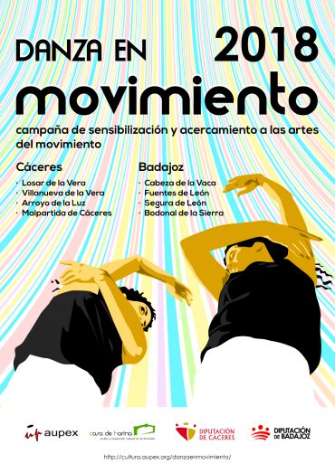 La campaña Danza en movimiento 2018 da comienzo en ocho municipios extremeños