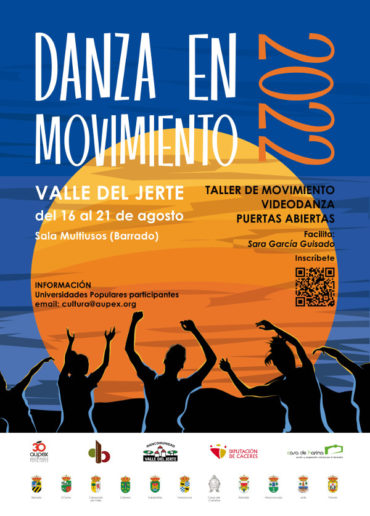 Abierto el plazo de inscripción para el taller «Danza en movimiento» del Valle del Jerte